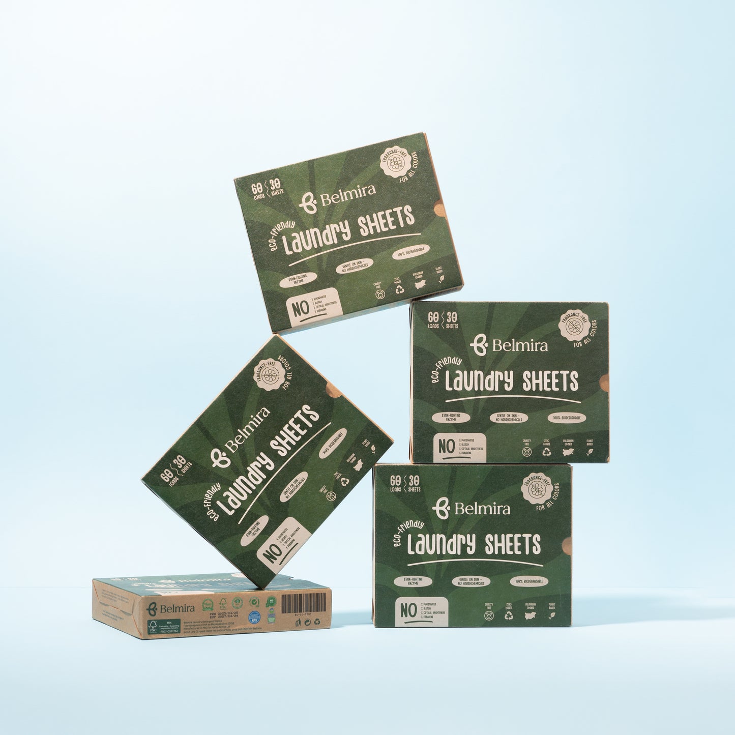 Belmira - Η καθαρή σκόνη πλυσίματος σεντονιών