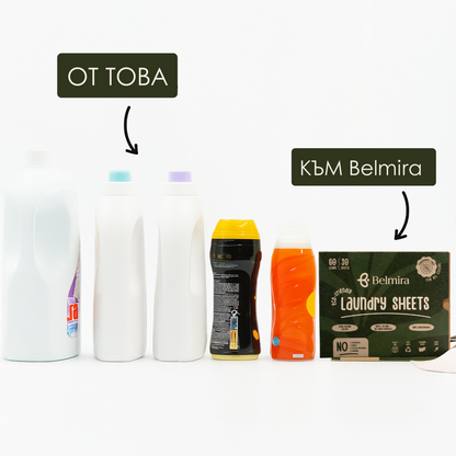 Belmira - Η καθαρή σκόνη πλυσίματος σεντονιών